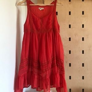 Billabong Red SunDress❤️